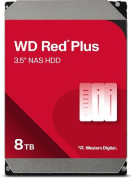 Жесткий диск WD SATA-III 8Тб WD80EFPX NAS Red Plus (5640rpm) 256Mb 3.5"