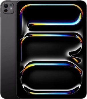 Планшетный компьютер Apple iPad Pro 2024 A2836 9C RAM8Gb ROM256Gb 11" OLED 2420x1668 iOS черный космос 12Mpix 12Mpix BT WiFi Touch 10hr