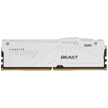 Оперативная память Kingston Fury Beast AMD RGB White DDR5 5200 МГц 1x16 ГБ (KF552C36BWEA-16)