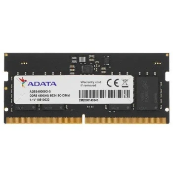 Оперативная память ADATA DDR5 4800 Мгц 1x8 ГБ (AD5S48008G-S)