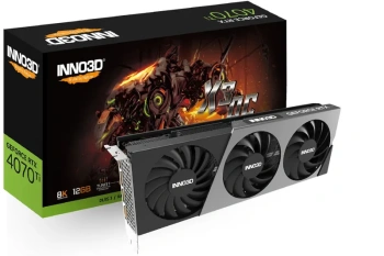 Видеокарта Inno3D GeForce RTX 4070 Ti X3 OC 12 ГБ (N407T3-126XX-186148N)