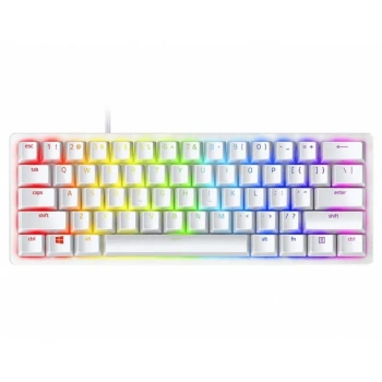 Клавиатура Razer игровая проводная Huntsman Mini, (Linear Optical Red), Русская раскладка, белый RZ03-03392200-R3R1