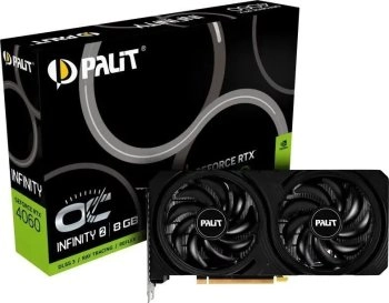 Видеокарта Palit GeForce RTX 4060 Infinity 2 OC 8 ГБ (NE64060S19P1-1070L)