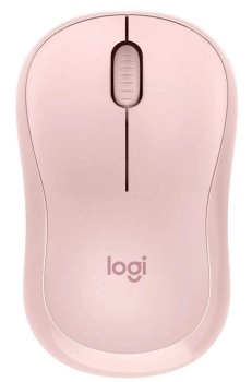 Мышь беспроводная Logitech M240 Silent розовый оптическая (4000dpi) silent BT для ноутбука (2but)