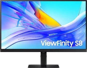 Монитор Samsung 27" ViewFinity S8 LS27D804UAIXCI, черный