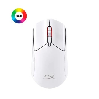 Мышь беспроводная HyperX Pulsefire Haste 2 Wireless, белый 6N0A9AA