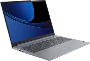 Ноутбук Lenovo IdeaPad Slim 3 16IRU9 16", Intel Core 5 120U, RAM 8 ГБ, SSD 512 ГБ, Без системы, (83E7000URK), серебристый, Русская раскладка
