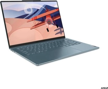 Ноутбук Lenovo Yoga Slim 7 14APU8 14.5", AMD Ryzen5 7640S, RAM 16 ГБ, SSD 512 ГБ, AMD Radeon Graphics, Без ОС, (83AA001TRK), голубой, Русская раскладк