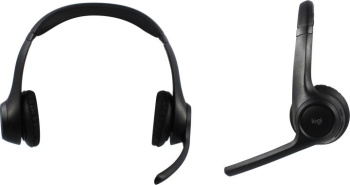 Наушники с микрофоном Logitech Zone 300, Black