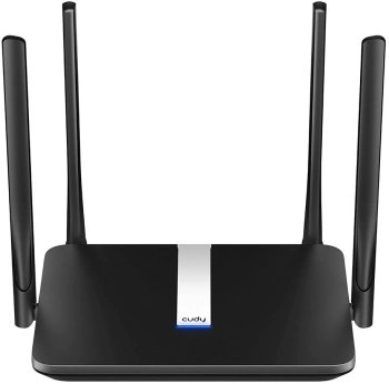 Маршрутизатор Cudy LT500 AC1200 10/100BASE-TX/4G cat.4 черный