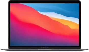 Ноутбук Apple MacBook Air 13.3", Apple M1 (3.2 ГГц), RAM 8 ГБ, SSD 256 ГБ, Apple M1, MacOS, (MGN63SA/A;MGN63HN/A), серый, Русская раскладка