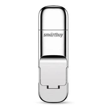 Накопитель USB SmartBuy M5 1 ТБ, серый металлик