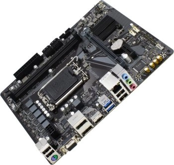 Материнская плата GIGABYTE H610M S2H V2 (RTL) LGA1700 <H610> PCI-E Dsub+HDMI+2xDPGbLAN SATA MicroATX 2DDR5