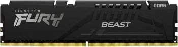 Оперативная память Kingston Fury Fury Beast Black Expo DDR5 6400 МГц 1x16 ГБ (KF564C32BBE-16)