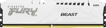 Оперативная память Kingston Fury Fury Beast White Expo DDR5 6000 МГц 1x16 ГБ (KF560C36BWE2-16)