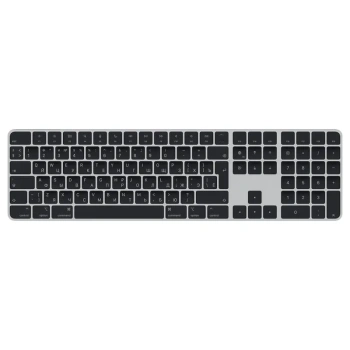 Клавиатура Apple беспроводная Magic Keyboard c Touch ID и Numeric Keypad, Русская раскладка, черный