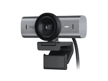 Веб-камера Logitech Web-камера с микрофоном MX Brio 4K, серый