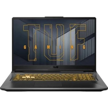 Ноутбук Asus TUF Gaming F17 17.3", Intel Core i5-12500H, RAM 16 ГБ 512 ГБ, NVIDIA GeForce RTX 3050 для ноутбуков (4 Гб), DOS, (90NR0GX1-M000K0)