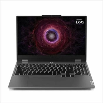 Ноутбук Lenovo LOQ 15IRX9 15.6", Intel Core i7-13650HX, 16 ГБ, SSD 1024 ГБ, GeForce RTX 4050 (6 Гб), Без ОС, (83DV00NHRK), серый, Русская раскладка