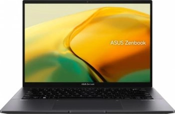 Ноутбук Asus Zenbook 14 14", AMD Ryzen 5 7430U, 16 ГБ, SSD 1024 ГБ, AMD Radeon Graphics, Без ОС, (90NB0W95-M01JC0), черный, Русская раскладка