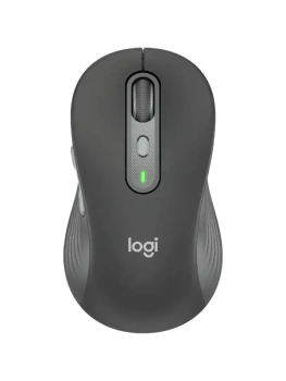 Мышь беспроводная Logitech M750 L Large графитовый оптическая 4000dpi BT/Radio USB 5but