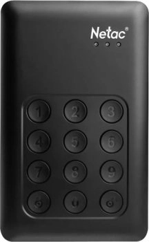 Внешний жесткий диск Netac 2 ТБ (NT05K390K-002T-30BK), черный