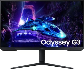 Монитор Samsung 32" Odyssey G3 S32DG300EI черный VA LED 16:9 HDMI M/M TV матовая HAS Piv 250cd 178гр/178гр 1920x1080 180Hz FreeSync DP FHD 5.6кг