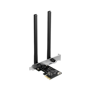 Адаптер беспроводной связи Wi-Fi Bluetooth PCI Mercusys AC1200 Dual-Band Wi-Fi Bluetooth PCI Express Adapter MA30E