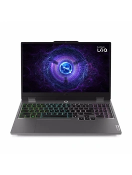 Ноутбук LENOVO LOQ 15IAX9 15.6" 1920x1080/Intel Core i5 12450HX/RAM 24Гб/SSD 512Гб/RTX 4060/ENG|RUS/DOS серый 2.38 кг 83GS00EKRK