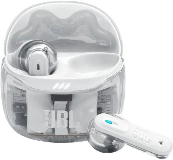 Наушники с микрофоном JBL Tune Flex 2 призрачно-белый