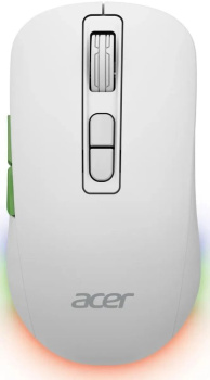 Мышь беспроводная Acer OMR311 белый оптическая 2400dpi BT/Radio USB 7but (ZL.MCECC.034)