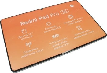 Планшетный компьютер Xiaomi Redmi Pad Pro 5G 6/128Gb Mint Green