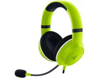 Наушники с микрофоном Razer проводные Kaira X for Xbox Electric Volt, 3.5 мм, салатовый