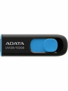 Накопитель USB 512GB USB 3.2 Gen1 AUV128-512G-RBE Black/Blue, Performance (Max.): Up to 100MB/s read