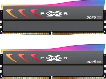 Оперативная память Silicon Power XPOWER Storm DDR5 6400 МГц 2x16 ГБ (SP032GXLWU64AFDK)