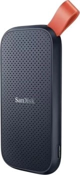 Внешний твердотельный накопитель (SSD) 2 ТБ SSD SanDisk External Portable USB3.2 (SDSSDE30-2T00-G26), чёрный