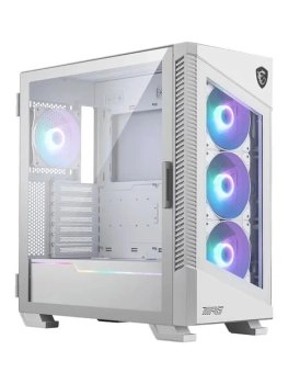 Корпус MSI MPG VELOX 100R WHITE, Global, 2xUSB 3.0, 1xType C, 4x120mm ARGB Fan, ARGB