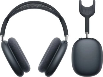 Наушники с микрофоном накладные Apple AirPods Max A3184, темная ночь, беспроводные bluetooth оголовье (MWW43AM/A)