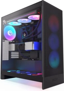 Корпус NZXT H7 Flow RGB, черный (CM-H72FB-R1)