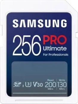Карта памяти Samsung PRO Ultimate SDXC 256GB (MB-SY256SB/WW) + адаптер USB