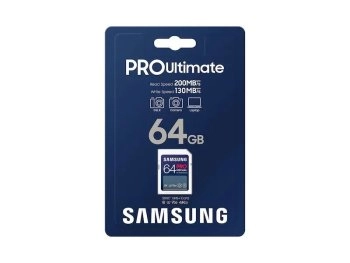 Карта памяти Samsung PRO Ultimate SDXC 64GB (MB-SY64S/WW)