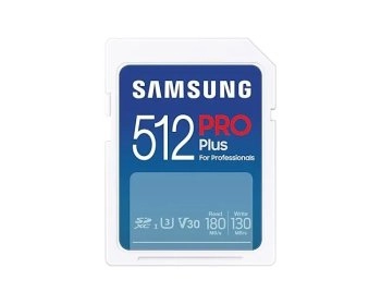 Карта памяти Samsung PRO Plus SDXC 512GB (MB-SD512S/EU)