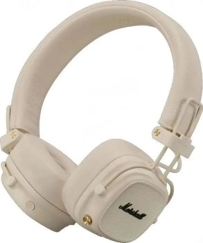 Наушники с микрофоном Marshall Major V, бежевые