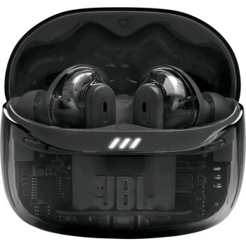 Наушники с микрофоном JBL Tune Beam Ghost 2, черные