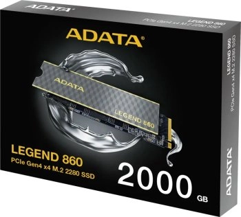 Твердотельный накопитель (SSD) ADATA 2 ТБ внутренний Legend 860 M.2 PCI-E 4.0 (SLEG-860-2000GCS)