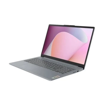 Ноутбук Lenovo IdeaPad Slim 3 15AMN8 15.6", AMD Ryzen 5 7520U, RAM 8 ГБ, SSD 512 ГБ, AMD Radeon Graphics, Без системы, (82XQ00JQRK), серый, Русская ра