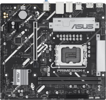 Материнская плата ASUS PRIME B860M-K, LGA 1851, INTEL B860, 2xDDR5, 4xSATA, 2xM.2, 1xPCI-E 4.0 x16, 2xPCI-E 4.0 x1, 1xHDMI, 1xDP, 1x 2.5Gb LAN, 1xUSB-