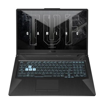 Ноутбук Asus TUF Gaming A17 FA706NF 17.3", AMD Ryzen 5 7535HS, RAM 16 ГБ, SSD 512 ГБ, NVIDIA GeForce RTX 2050 (4 Гб), Без системы, (90NR0JH5-M