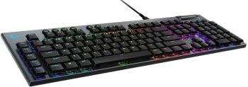 Клавиатура Logitech G игровая проводная G915 X, (GL Tactile Brown), Русская раскладка, черный (920-012942)