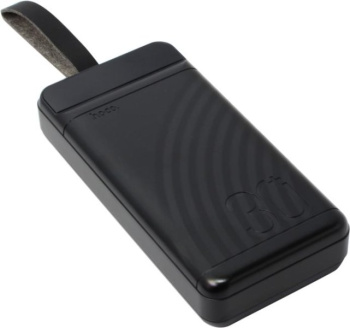Портативный аккумулятор [NEW] Hoco J123B Elemen Black (3xUSB, USB-C, 30000mAh, Li-Pol)